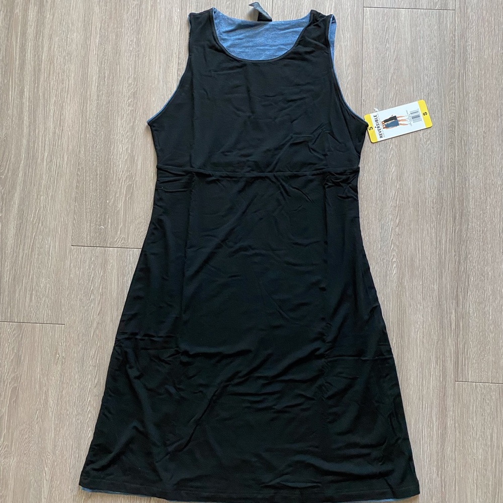 NEW 32 Degrees reversible black/blue dress - bundle of two dresses